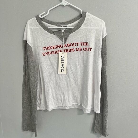 Wildfox Henley NWT - Picture 3 of 6